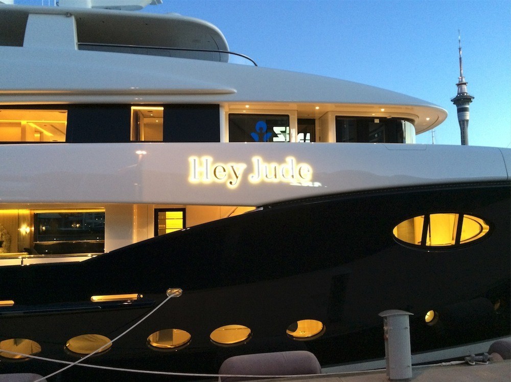 who owns hey jude superyacht